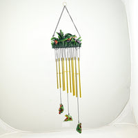 Closeout Flat Resin Chime - Angel Black