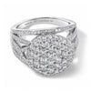 Rhodium Over Sterling Silver