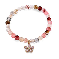 Multi Gemstone 40.00 ctw Bracelet in Goldtone (6.50-7.00In)