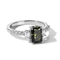 SGL Certified 950 Platinum Luxuriant Lab Grown Green Diamond (IR), Lab Grown Diamond (E-F, VS) Ring (Size 6.0) (5.87 g) 2.60 ctw