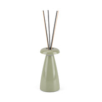 Livmore Light Green 2 in 1 Aroma Lamp with 3 Oil and sticks (3 Color Change When Touch Top and Long Press)