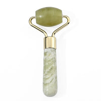Rose Quartz Massage Roller Stick in Rosetone 125.00 ctw