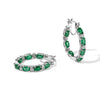 Rhodium Over Sterling Silver