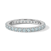 Clear Quartz 0.54 ctw Ring in Sterling Silver (Size 5.0)