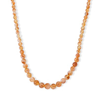 D''Joy Brazilian Citrine 300.00 ctw Beaded Necklace in Sterling Silver 20-22 Inches