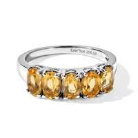 EverTrue African Amethyst 2.10 ctw Ring in Stainless Steel (Size 10.0)