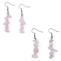 Green Kyanite 20.00 ctw Set of 2 Earrings in Silvertone