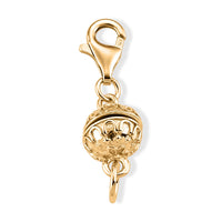 Rhodium Over Sterling Silver 8mm Magnetic Lockwith 9mm Lobster Clasp (1.70 g) 