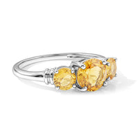 Brazilian Citrine 1.55 ctw Ring in Sterling Silver (Size 7.0)