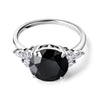 Rhodium Over Sterling Silver