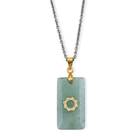 Tiger Eye Pendant in Goldtone with ION Plated YG Stainless Steel Necklace (20 Inches) 15.00 ctw