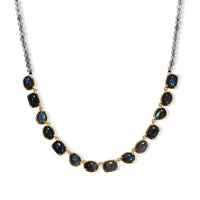 EverTrue AAA Malagasy Labradorite Necklace (18 Inches) in 18K YG Plated 42.89 ctw
