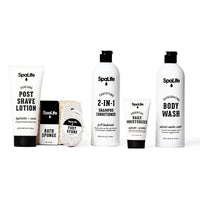 SpaLife 7-Piece Men's Body Care Gift Set | Mens Gift Set