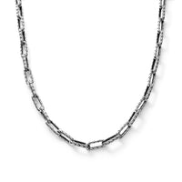 D''Joy Bali Legacy Paperclip with Tulang Naga Chain Necklace in Sterling Silver (20 Inches) 37 Grams