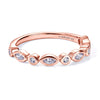 Rose Gold Over Sterling Silver