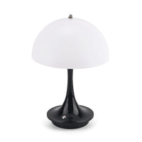 Livmore Black Cordless Table Lamp (6.3"x9.1")
