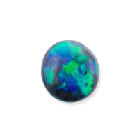 Certified and Appraised AAAA Natural Australian Black Ridge Opal (Pear Free Size) 1.00 ctw