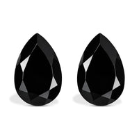 AA Black Onyx Set of 2 (Pear 9x6 mm) 2.01 ctw
