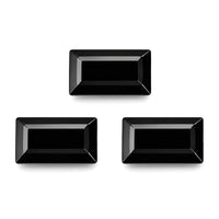 Thai Black Spinel Set of 3 (Bgt 6x3 mm) 1.08 ctw