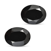 Thai Black Spinel Set of 2 (Ovl 8x6 mm) 2.81 ctw