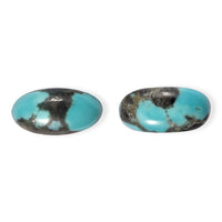 AA Blue Moon Turquoise Set of 2 (Ovl 8x4 mm) 1.35 ctw