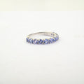 Tanzanite 1.00 ctw Ring in Sterling Silver (Size 7.0) - Sticky add to cart bar