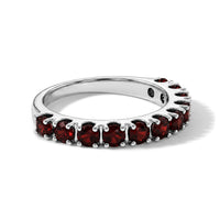 Mozambique Garnet 1.00 ctw Ring in Sterling Silver (Size 7.0)