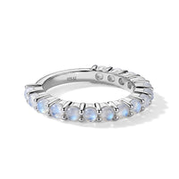 Whtie Moonstone 1.75 ctw Ring in Sterling Silver (Size 9.0)
