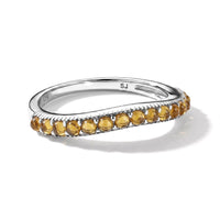 Brazilian Citrine 0.35 ctw Ring in Sterling Silver (Size 7.0)
