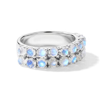 White Moonstone 1.40 ctw Ring in Sterling Silver (Size 7.0)