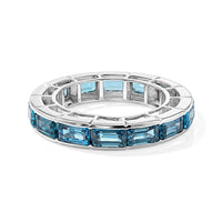 Teal Quartz 2.50 ctw Ring in Sterling Silver (Size 6.0)