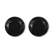 Black Onyx Set of 2 (Rnd 6 mm) 2.60 ctw