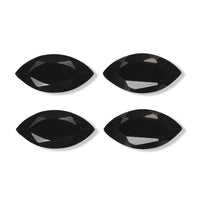 AA Thai Black Spinel Set of 4 (Mrq 6x3 mm) 1.31 ctw