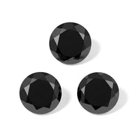 AA Thai Black Spinel Set of 3 (Rnd 6 mm) 2.91 ctw