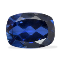Lab Created Blue Sapphire (Cush 8x6 mm) 1.50 ctw