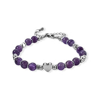 Yellow Tiger Eye 30.00 ctw Beaded Bracelet in Stainless Steel (6.75-8.75In)