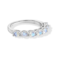 White Moonstone 1.25 ctw Ring in Sterling Silver (Size 8.0)
