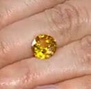 Certified and Appraised AAAA Yellow Sapphire (Rnd Free Size) 3.00 ctw