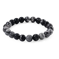 Howlite 90.00 ctw Beaded Stretch Bracelet (6.25-6.75In)