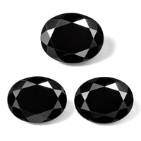 Black Tourmaline Set of 3 (Ovl 9x7 mm) 5.49 ctw