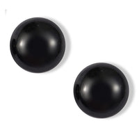 Black Tourmaline Set of 2 (Rnd 5 mm) 1.76 ctw