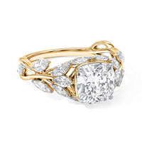 14K Yellow Gold Luxuriant Lab Grown Diamond (G-H, SI) Ring (Size 10.0) 3.50 ctw