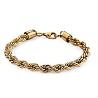 Bracelet in ION Plated YG Stainless Steel (8.50 In)