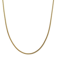 Necklace (22 Inches) in ION Plated YG Stainless Steel
