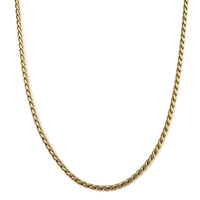 Necklace (23.5 Inches) in ION Plated YG Stainless Steel