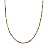 Chain Necklace (23.5 Inches) in ION Plated YG Stainless Steel