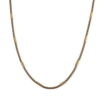 Chain Necklace in ION Plated YG Stainless Steel (23.5 Inches)