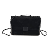 La Marey Coffee Faux Leather Wallet with Strap