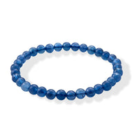 Santa Maria Aquamarine Beaded Stretch Bracelet 40.00 ctw