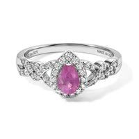 D''Joy Serra Gaucha Citrine and White Zircon 0.80 ctw Ring in Rhodium Over Sterling Silver (Size 10.0)